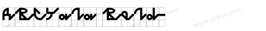 ABCYala Bold字体转换